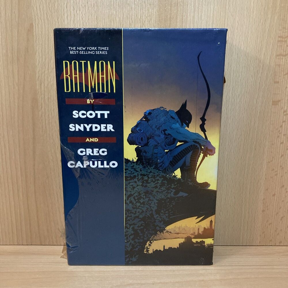 Batman:  by Scott Snyder and Greg Capullo TPB Boxed Set Vol. 4-6 Factory Sealed.